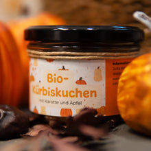 Lade das Bild in den Galerie-Viewer, Bio-Kürbiskuchen im Glas – weich, saftig & vegan